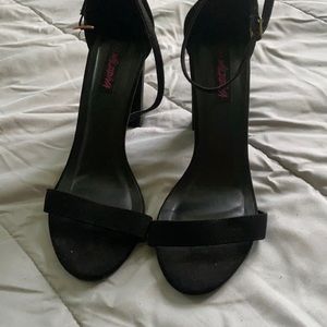 Black heels